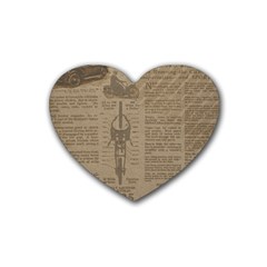 Background 1706636 1920 Rubber Coaster (heart)  by vintage2030