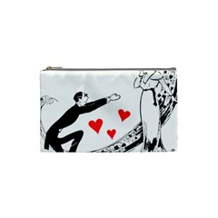 Manloveswoman Cosmetic Bag (small) by vintage2030