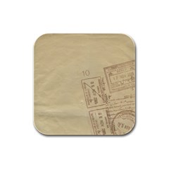 Background 1659638 1920 Rubber Square Coaster (4 Pack)  by vintage2030