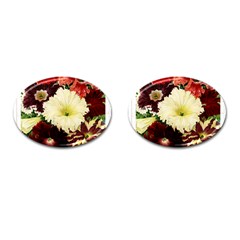 Flowers 1776585 1920 Cufflinks (oval) by vintage2030