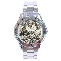 Flowers 1776382 1280 Stainless Steel Analogue Watch