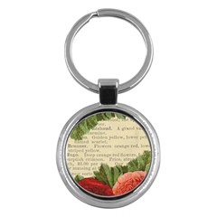 Flowers 1776422 1920 Key Chains (round)  by vintage2030