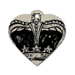 Crown 1515871 1280 Dog Tag Heart (one Side) by vintage2030