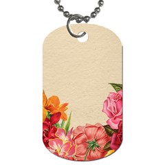 Flower 1646035 1920 Dog Tag (one Side) by vintage2030