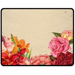 Flower 1646035 1920 Fleece Blanket (medium)  by vintage2030