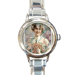 Vintage 1501577 1280 Round Italian Charm Watch by vintage2030