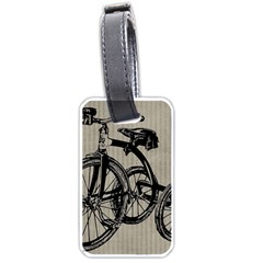 Tricycle 1515859 1280 Luggage Tags (one Side)  by vintage2030