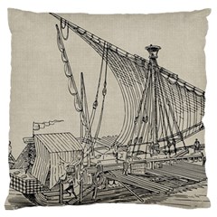 Ship 1515860 1280 Large Flano Cushion Case (two Sides) by vintage2030