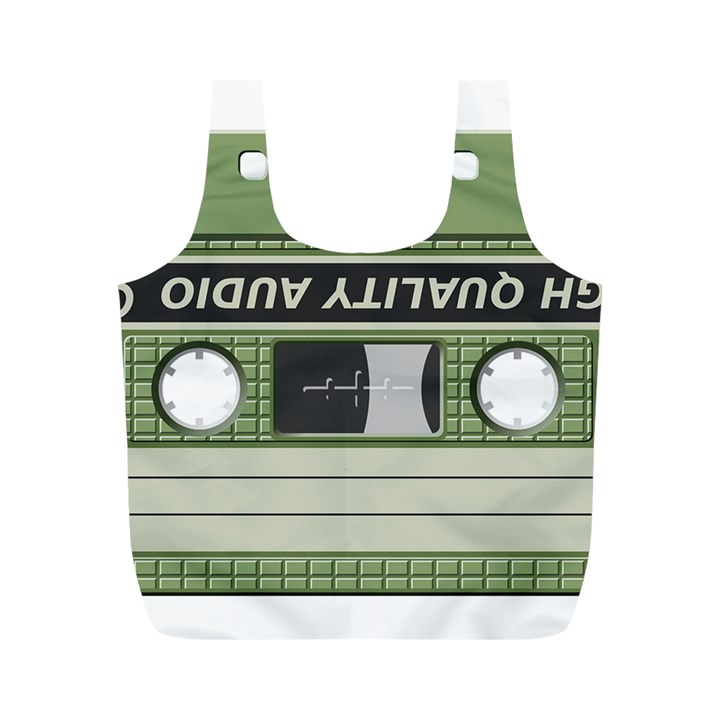 Cassette 40267 1280 Full Print Recycle Bag (M)