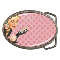 Vintage Lady Belt Buckles