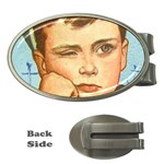 Retro Boy Money Clips (Oval)  Front