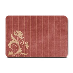 Floral Mauve Small Doormat  by vintage2030