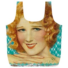 Vintage 1353217 1920 Full Print Recycle Bag (xl) by vintage2030