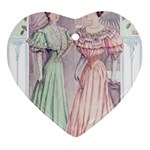 Vintage 1331476 1920 Heart Ornament (Two Sides) Back