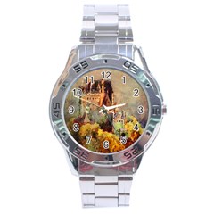 Painting 1241680 1920 Stainless Steel Analogue Watch