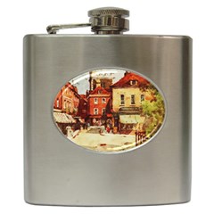 Painting 1241683 1920 Hip Flask (6 Oz) by vintage2030