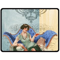 Vintage 1254696 1920 Double Sided Fleece Blanket (large)  by vintage2030