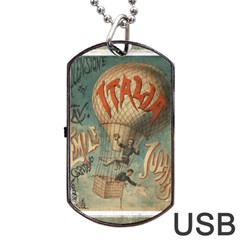 Vintage 1181673 1280 Dog Tag Usb Flash (two Sides) by vintage2030