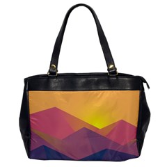 Image Sunset Landscape Graphics Oversize Office Handbag by Sapixe