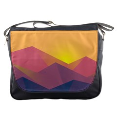 Image Sunset Landscape Graphics Messenger Bag