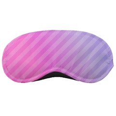 Diagonal Pink Stripe Gradient Sleeping Masks