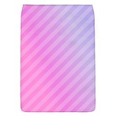 Diagonal Pink Stripe Gradient Removable Flap Cover (s)