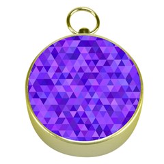 Purple Triangle Purple Background Gold Compasses by Sapixe