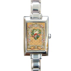 Valentine 1171144 1920 Rectangle Italian Charm Watch