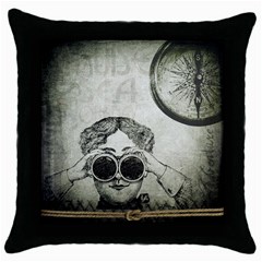 Vintage 1135015 1920 Throw Pillow Case (black) by vintage2030