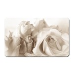 Vintage Rose Shabby Chic Background Magnet (Rectangular) Front