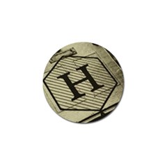 Fabric Pattern Textile Clothing Golf Ball Marker (10 Pack)