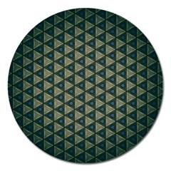 Texture Background Pattern Magnet 5  (round)