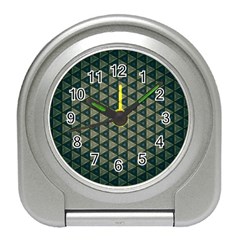 Texture Background Pattern Travel Alarm Clock