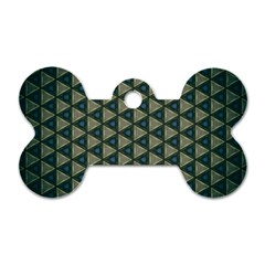 Texture Background Pattern Dog Tag Bone (one Side)