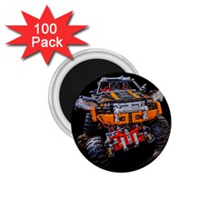 Monster Truck Lego Technic Technic 1 75  Magnets (100 Pack)  by Sapixe