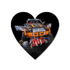 Monster Truck Lego Technic Technic Heart Magnet by Sapixe