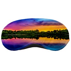 Sunset Color Evening Sky Evening Sleeping Masks by Sapixe