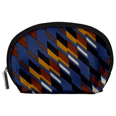 Colors Fabric Abstract Textile Accessory Pouch (large)