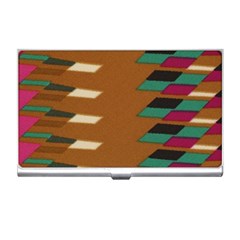 Fabric Textile Texture Abstract Business Card Holder by Sapixe