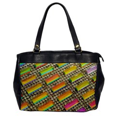 Colors Color Live Texture Macro Oversize Office Handbag