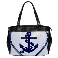 Anchor Chain Nautical Ocean Sea Oversize Office Handbag by Sapixe