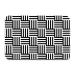 Basket Black Lines Stripes White Plate Mats 18 x12  Plate Mat