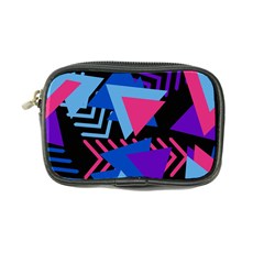 Memphis Pattern Geometric Abstract Coin Purse by Sapixe