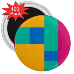 Background Abstract 3  Magnets (100 Pack) by Sapixe