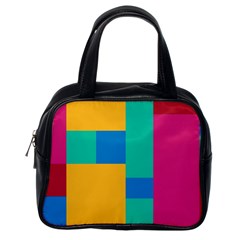 Background Abstract Classic Handbag (one Side)