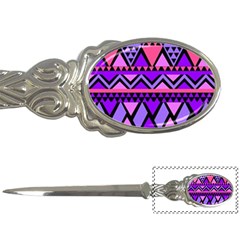 Seamless Purple Pink Pattern Letter Opener