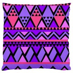 Seamless Purple Pink Pattern Standard Flano Cushion Case (two Sides)