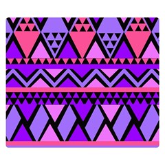 Seamless Purple Pink Pattern Double Sided Flano Blanket (small)  by Sapixe