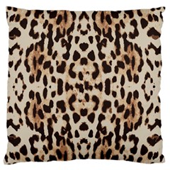 Pattern Leopard Skin Background Standard Flano Cushion Case (two Sides) by Sapixe