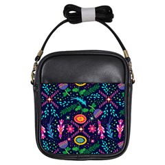 Pattern Nature Design Patterns Girls Sling Bag by Sapixe